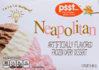 slide 1 of 1, p$$t... Neapolitan Frozen Dairy Dessert, 56 fl oz