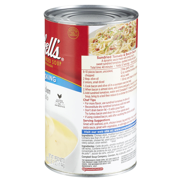 slide 3 of 29, Campbell's Cream Of Chicken Condensed Soup, 50 oz