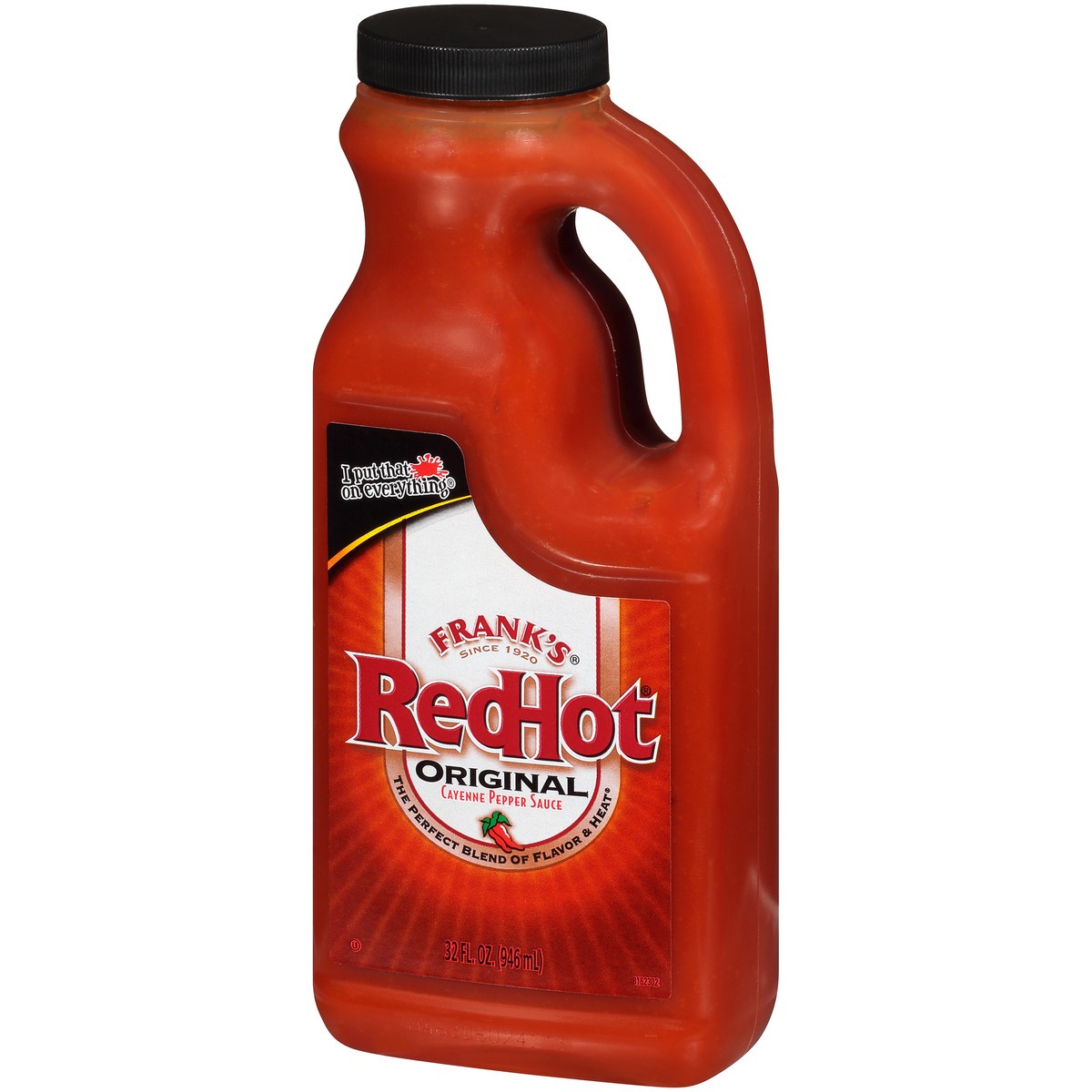 slide 3 of 9, Frank's RedHot Original Cayenne Pepper Hot Sauce, 32 fl oz
