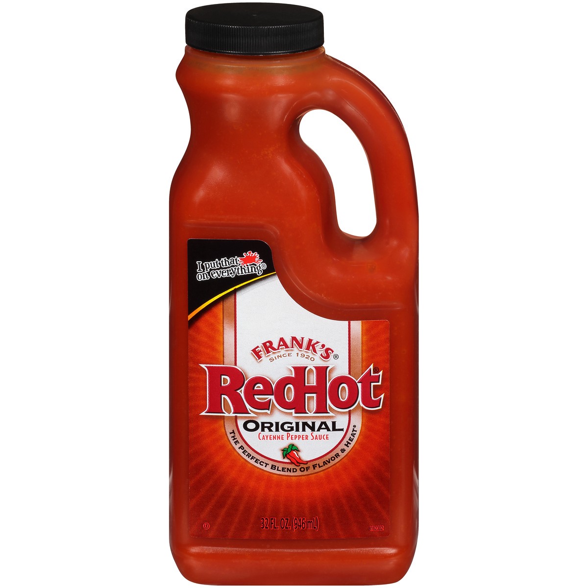 slide 1 of 9, Frank's RedHot Original Cayenne Pepper Hot Sauce, 32 fl oz