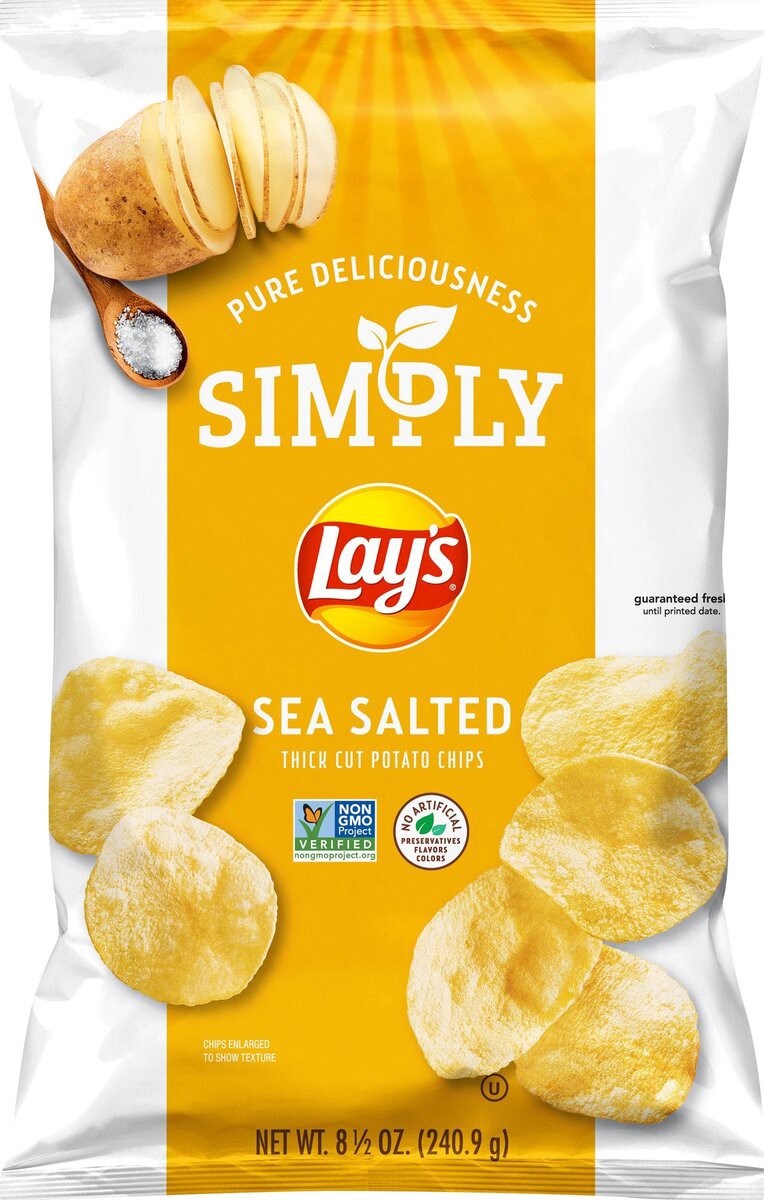 slide 2 of 3, Lay's Potato Chips, 8.5 oz