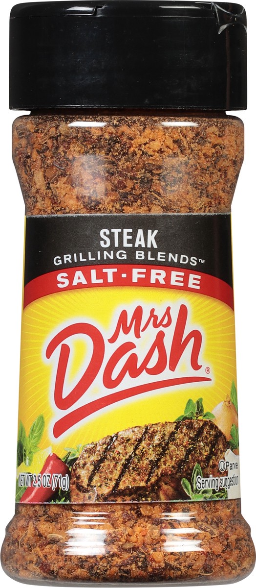 slide 8 of 8, Mrs. Dash Salt-Free Steak Grilling Blends 2.5 oz, 2.5 oz