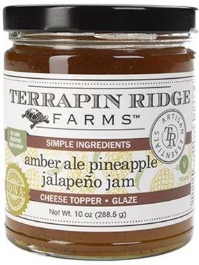 slide 1 of 1, Terrapin Ridge Farms Terrapin Ridge Amber Ale Pineapple Jalapeno Jam, 10 oz