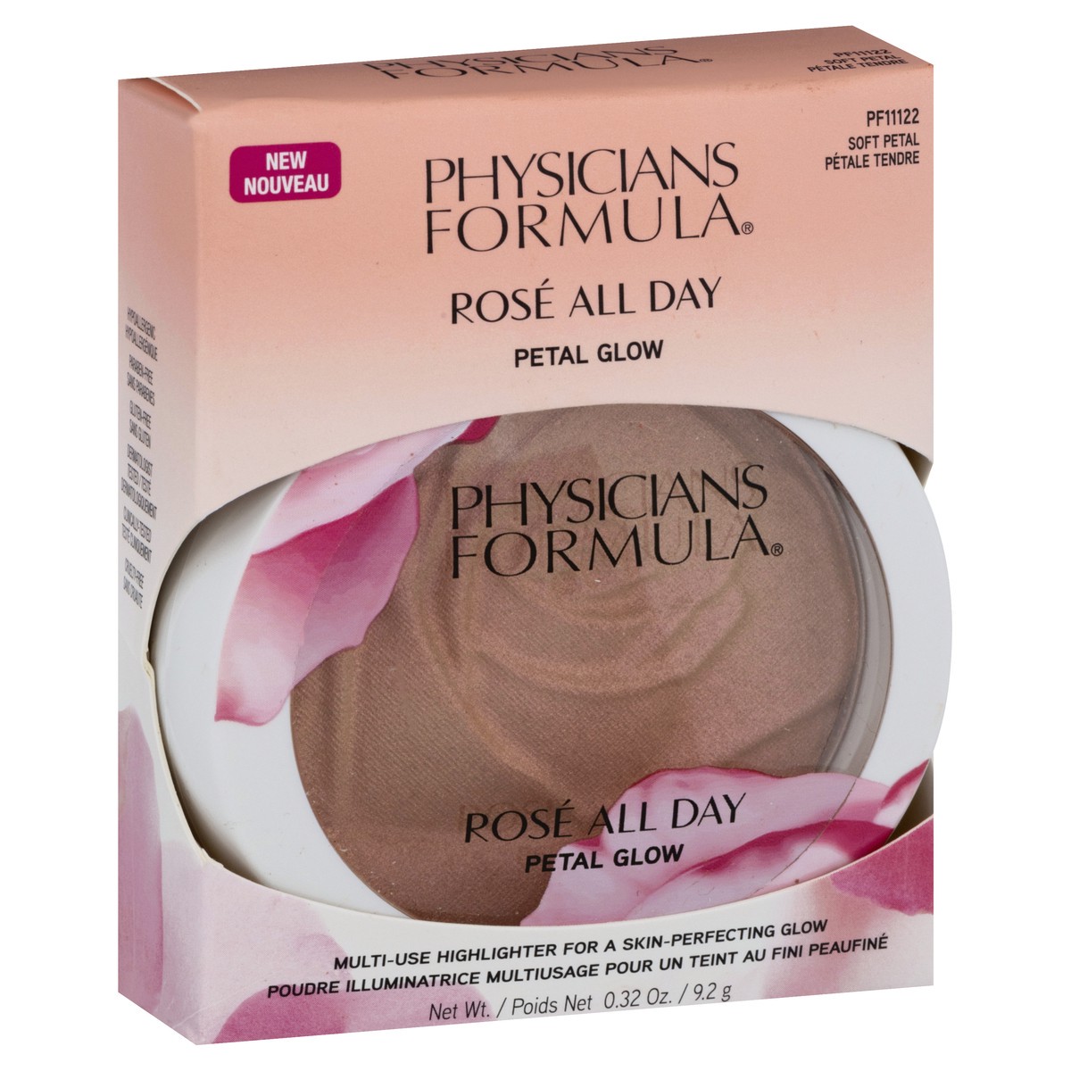 slide 6 of 12, Physicians Formula Rose All Day Petal Glow Soft Petal, 0.32 oz