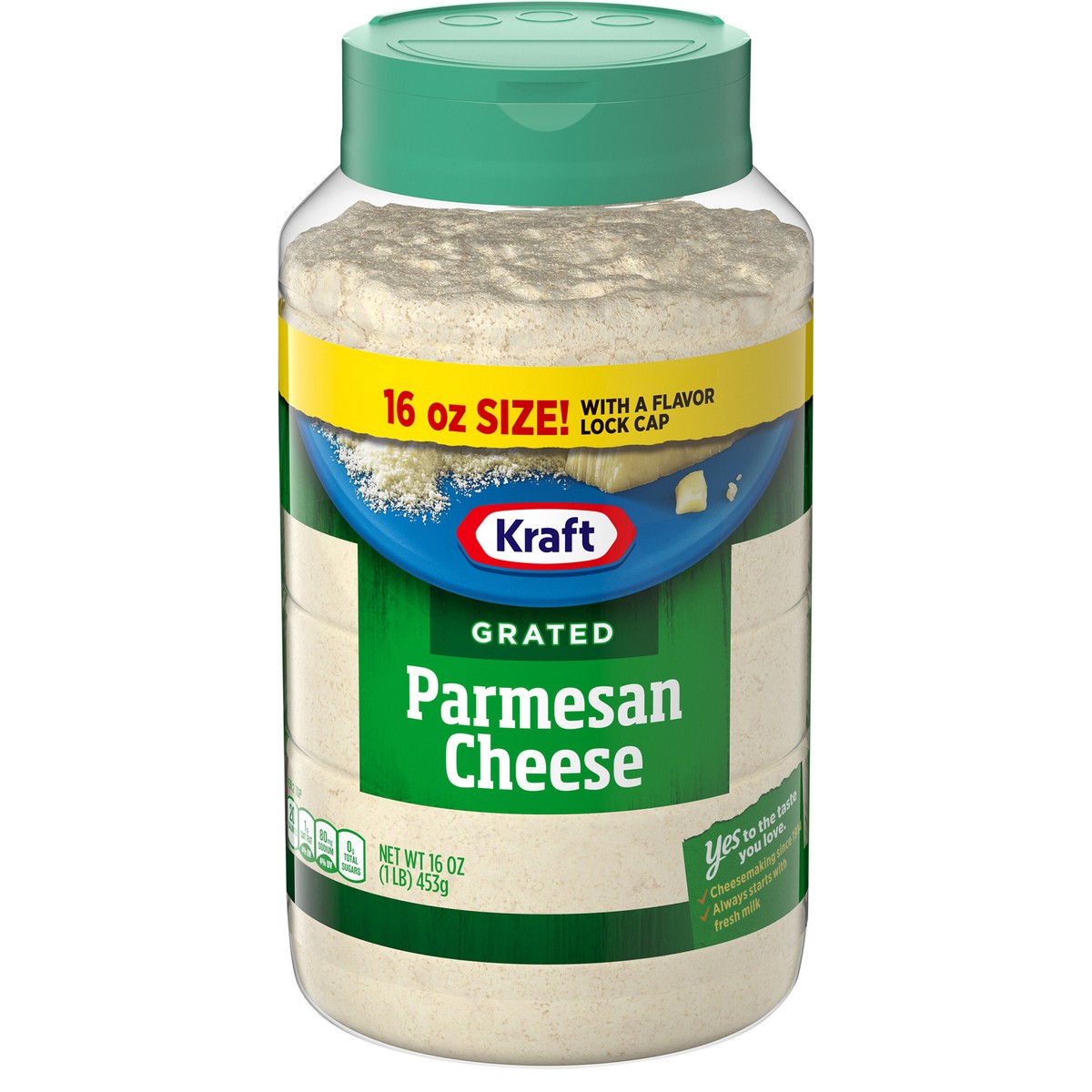 slide 1 of 9, Kraft Parmesan Grated Cheese, 16 oz