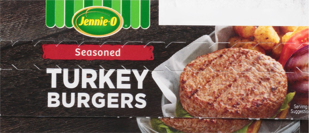 slide 9 of 15, Jennie-O Seasoned Turkey Burgers 6 ea, 6 ct