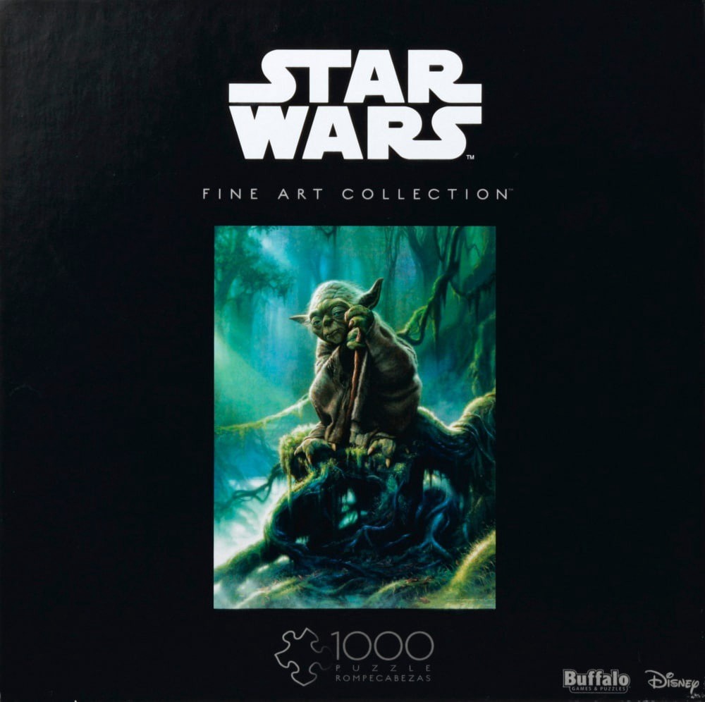 slide 1 of 2, Buffalo Games Star Wars Fine Art Collection Yoda Puzzle, 1000 ct