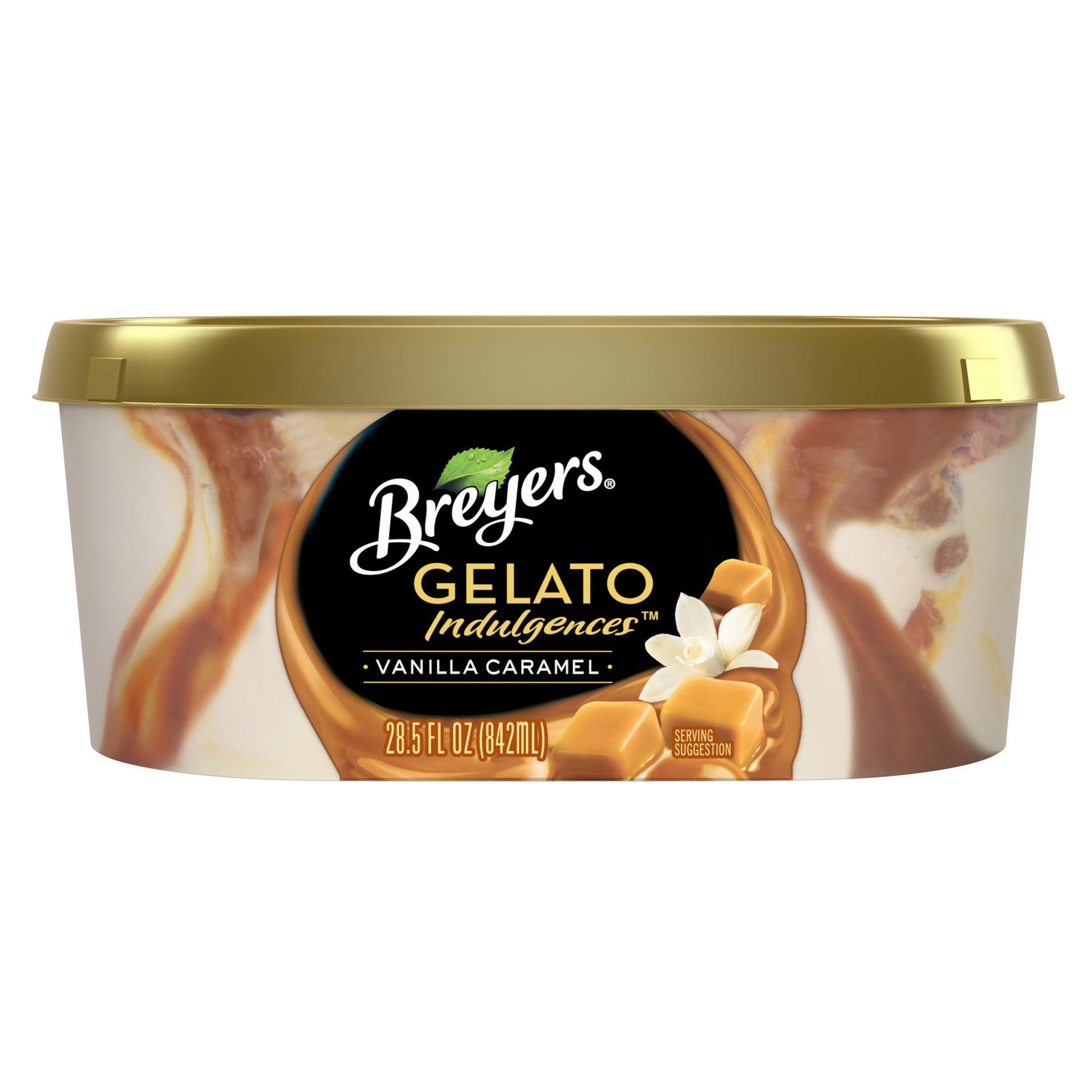 slide 1 of 4, NON BRAND Gelato Vanilla Caramel, 28.5 fl oz