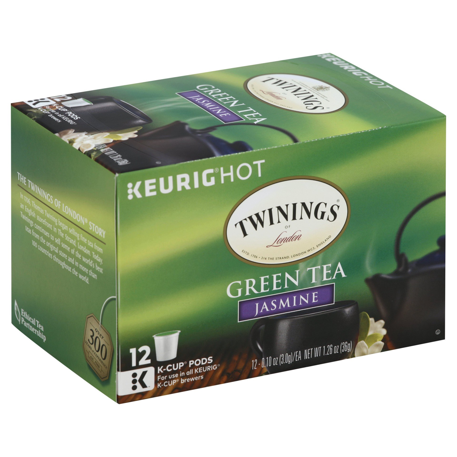 slide 1 of 7, Twinings Jasmine Green Tea - 12 ct, 12 ct