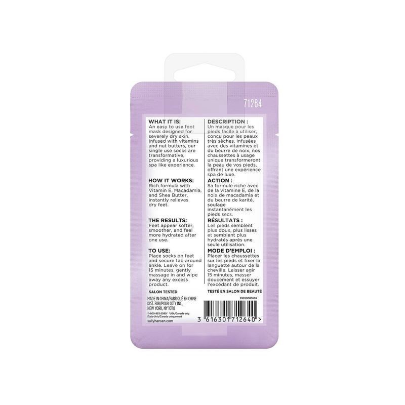 slide 2 of 3, Sally Hansen Spa Collection 71264 Hydrating Foot Mask - 0.88 fl oz, 0.88 fl oz