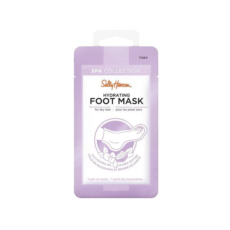 slide 1 of 3, Sally Hansen Spa Collection 71264 Hydrating Foot Mask - 0.88 fl oz, 0.88 fl oz