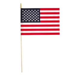 Annin Flagmakers US Hand Flag 12 x 18 in 1 ea