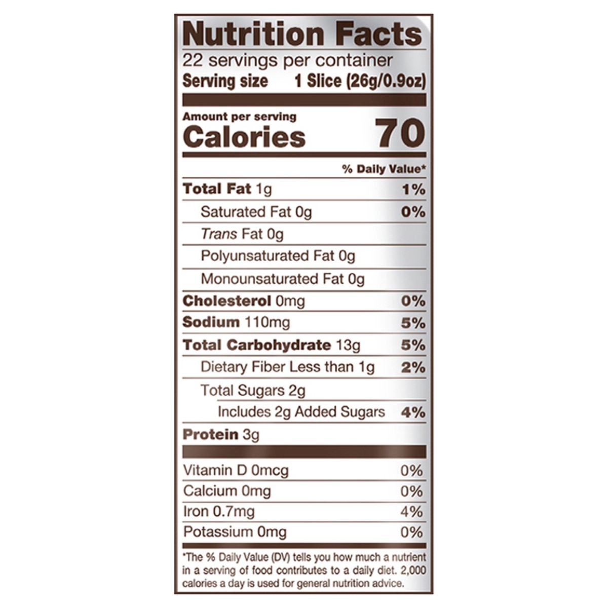 slide 6 of 10, Nature's Own Honey Oat Bread, Wheat Bread, Sliced Sandwich Bread, 20 oz Loaf, 20 oz