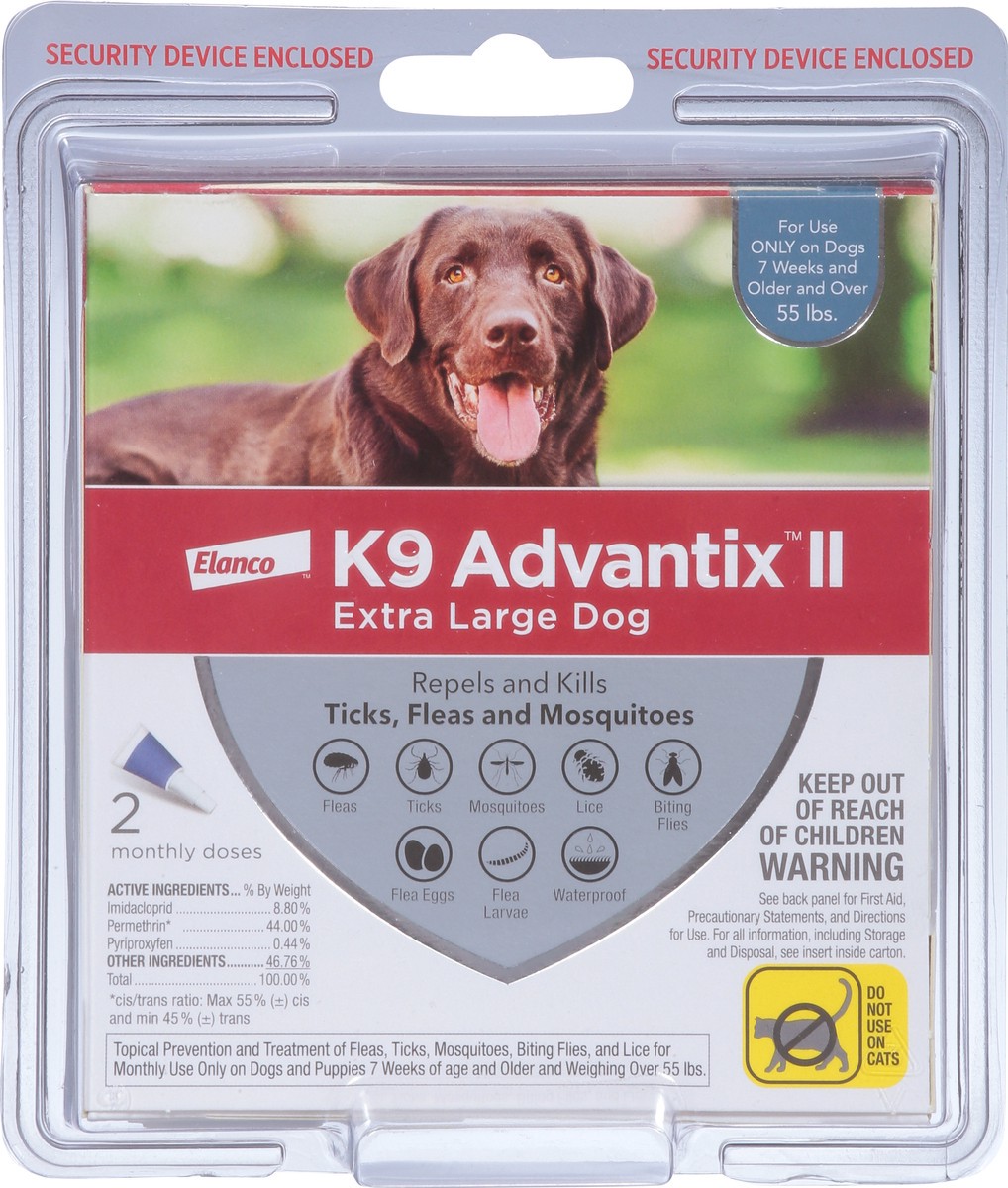 slide 11 of 12, Elanco K9 Advantix II Extra Large Dog Flea and Tick Collar 1 ea, 1 ct