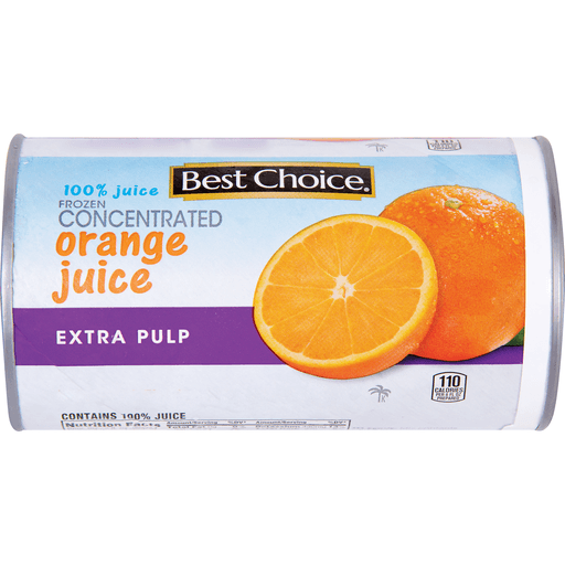 slide 1 of 1, Best Choice Frozen Concentrated Orange Juice Country Style, 12 oz