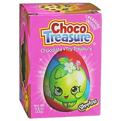 slide 1 of 1, Choco Treasure Shopkins Egg, 0.8 oz