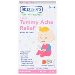Dr. Talbot's Infant 6m+ Natural Apple Juice Tummy Ache Relief 4 fl oz