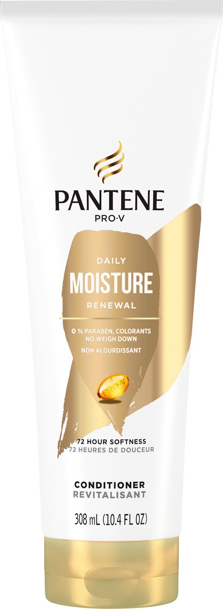 slide 1 of 2, PANTENE PRO-V Daily Moisture Renewal Conditioner, 10.4 oz/308 mL, 10.40 fl oz
