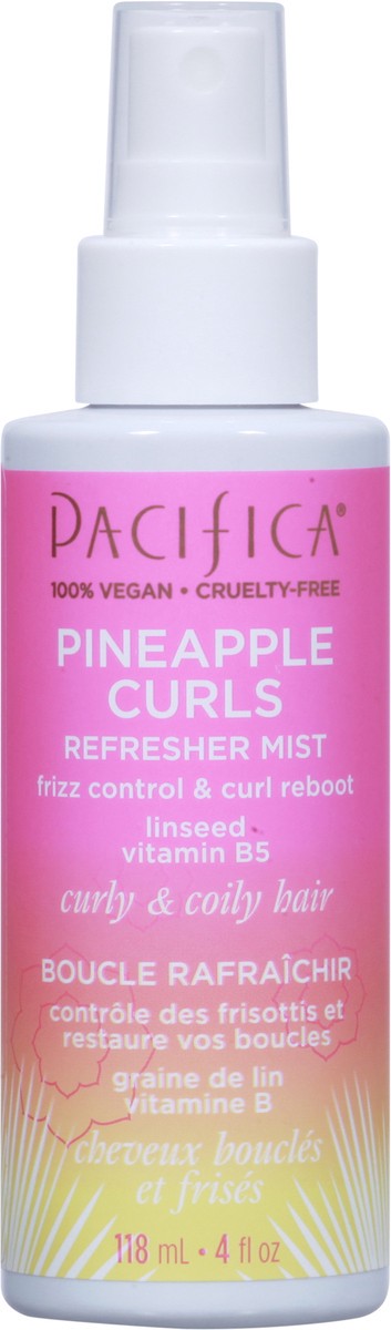 slide 6 of 9, Pacifica Curly & Coily Hair Pineapple Curls Refresher Mist 4 fl oz, 1 ct