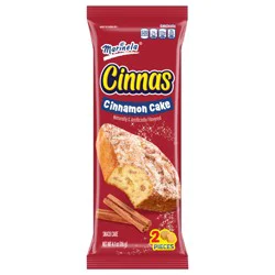 Marinela Cinnas Cinnamon Cake, 2 count, 4.1 oz