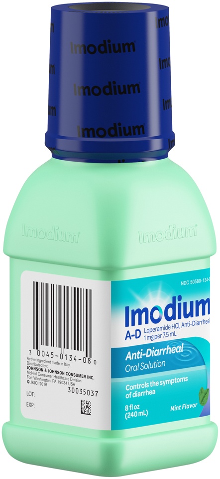 slide 2 of 6, Imodium A-D Anti-Diarrheal Mint Flavor Liquid, 8 fl oz