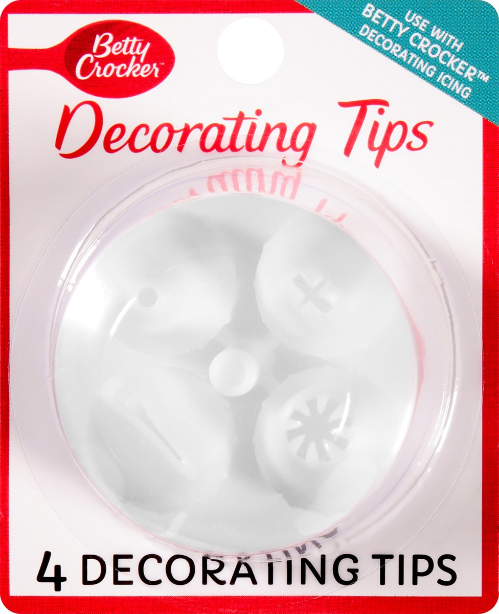 slide 7 of 9, Betty Crocker Decorating Tips 4 ea, 4 ct