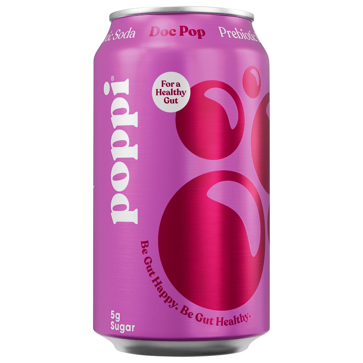 slide 1 of 9, poppi Doc Pop Prebiotic Soda- 12 oz, 12 oz