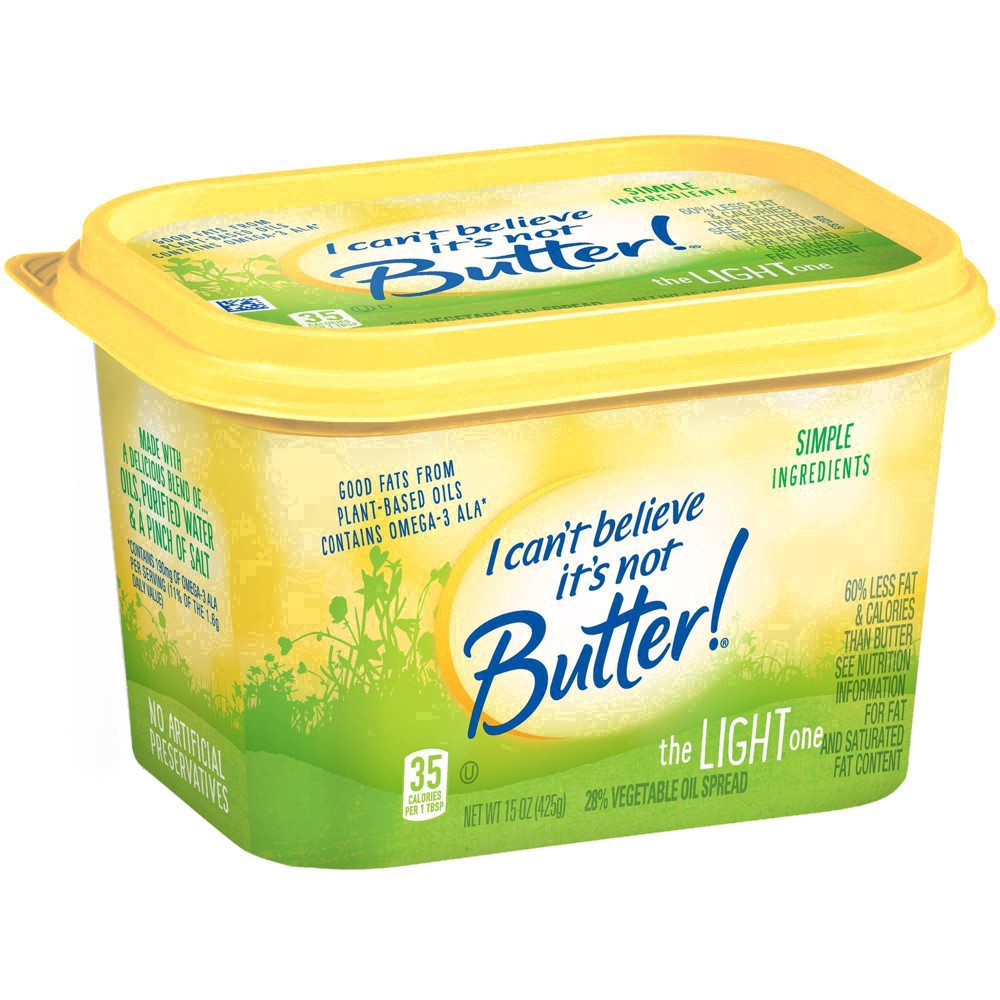 slide 4 of 67, I Can't Believe It's Not Butter! I Can’t Believe It’s Not Butter!® light spread, 15 oz