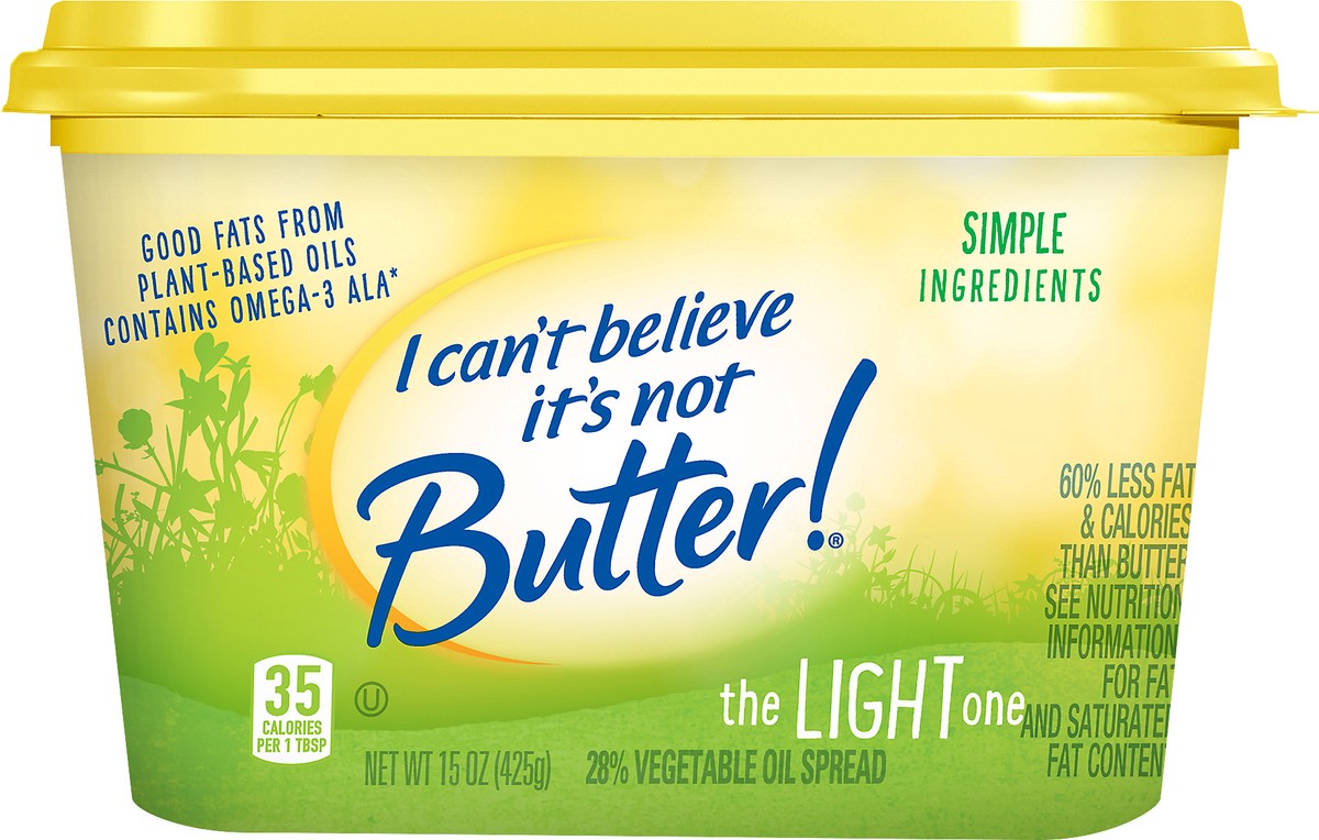 slide 1 of 67, I Can't Believe It's Not Butter! Light Spread, 15 oz