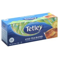 Tetley Iced Tea Blend Family Size Round Tea Bags - 24 ct