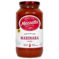 Mezzetta Family Recipes Marinara Sauce, 24.5 oz