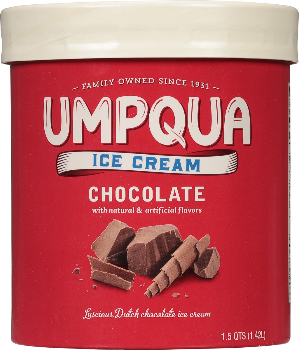 slide 9 of 9, Umpqua Chocolate Ice Cream 1.5 qt, 1.5 qt