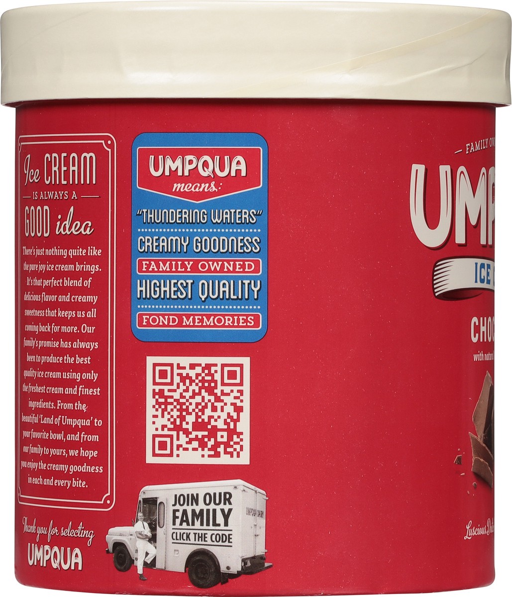 slide 8 of 9, Umpqua Chocolate Ice Cream 1.5 qt, 1.5 qt