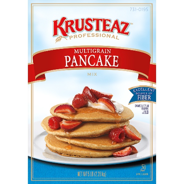 slide 1 of 1, Krusteaz Professional Multi-Grain Pancake Mix, 5 lb