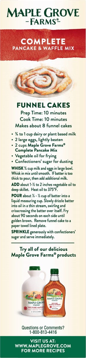 slide 13 of 14, Maple Grove Farms Complete Pancake & Waffle Mix 24 oz, 24 oz