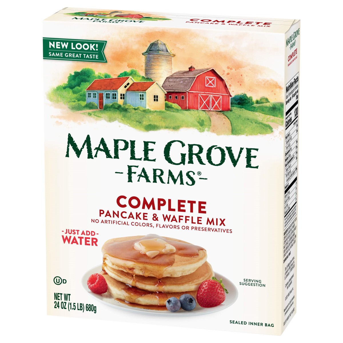 slide 8 of 14, Maple Grove Farms Complete Pancake & Waffle Mix 24 oz, 24 oz