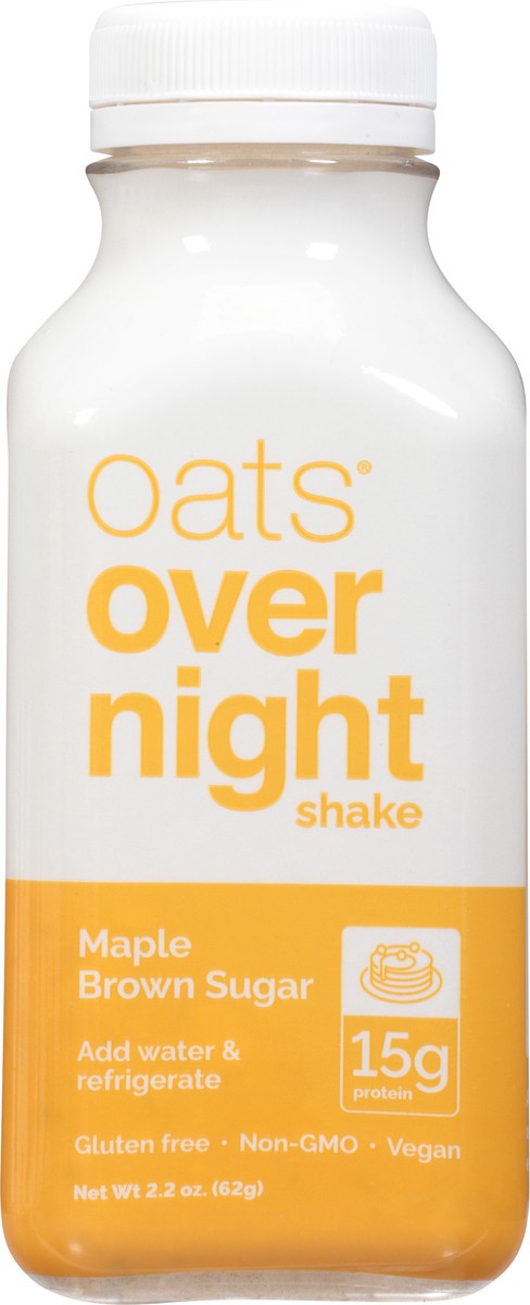 slide 8 of 9, Oats Overnight Maple Brown Sugar Shake 2.1 oz, 2.1 oz