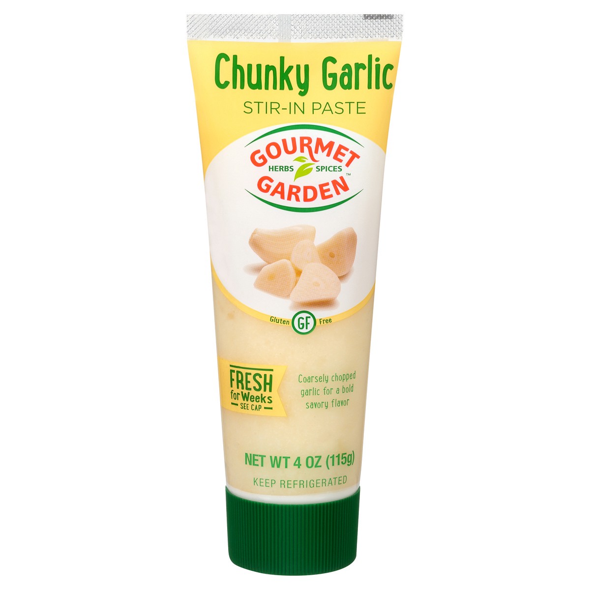 slide 1 of 7, Gourmet Garden Chunky Garlic Stir-In Paste, 4 oz