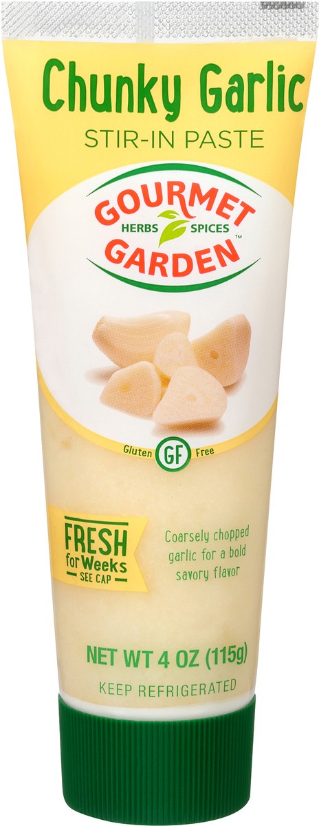 slide 4 of 7, Gourmet Garden Chunky Garlic Stir-in Paste, 4 oz