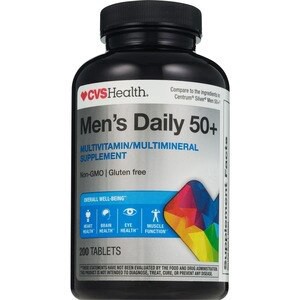 slide 1 of 1, CVS Health Men's 50+ Multivitamin Tablets, 200 Ct, 1 ct