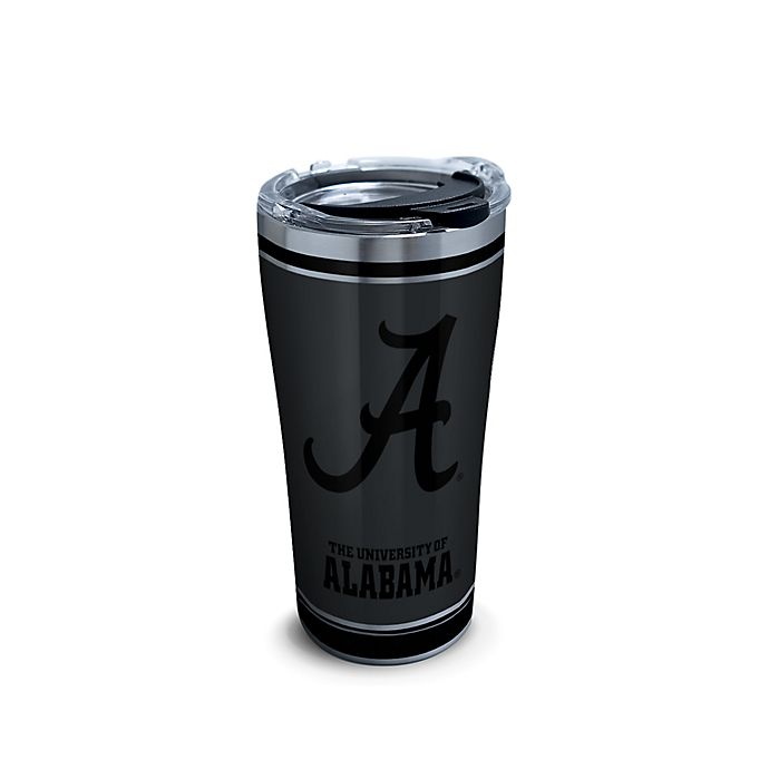 slide 1 of 1, NCAA Tervis University of Alabama Blackout Stainless Steel Tumbler with Lid, 20 oz