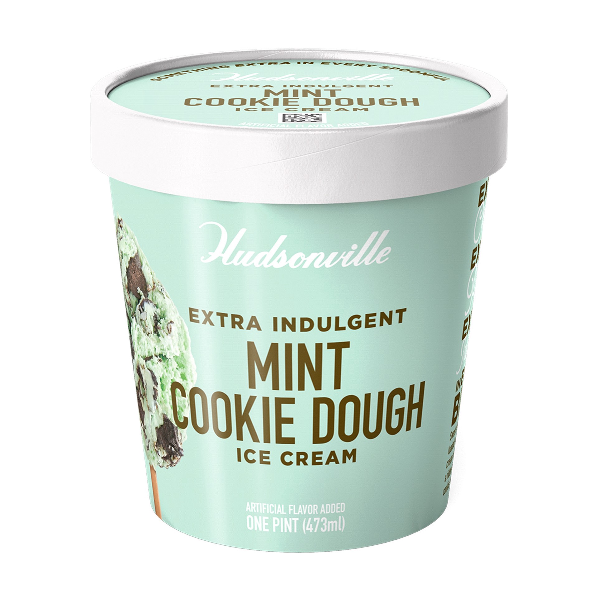 slide 5 of 13, Hudsonville Mint Fudge Cookie Ice Cream, 16 oz