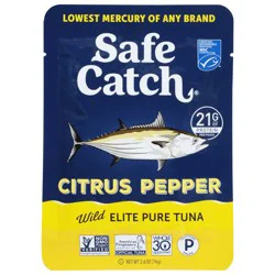 Safe Catch Wild Elite Pure Citrus Pepper Tuna - 2.6 oz