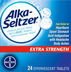 Alka-Seltzer Extra Strength Effervescent Tablets