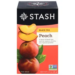 Stash Premium Peach Black Tea - 20 ct