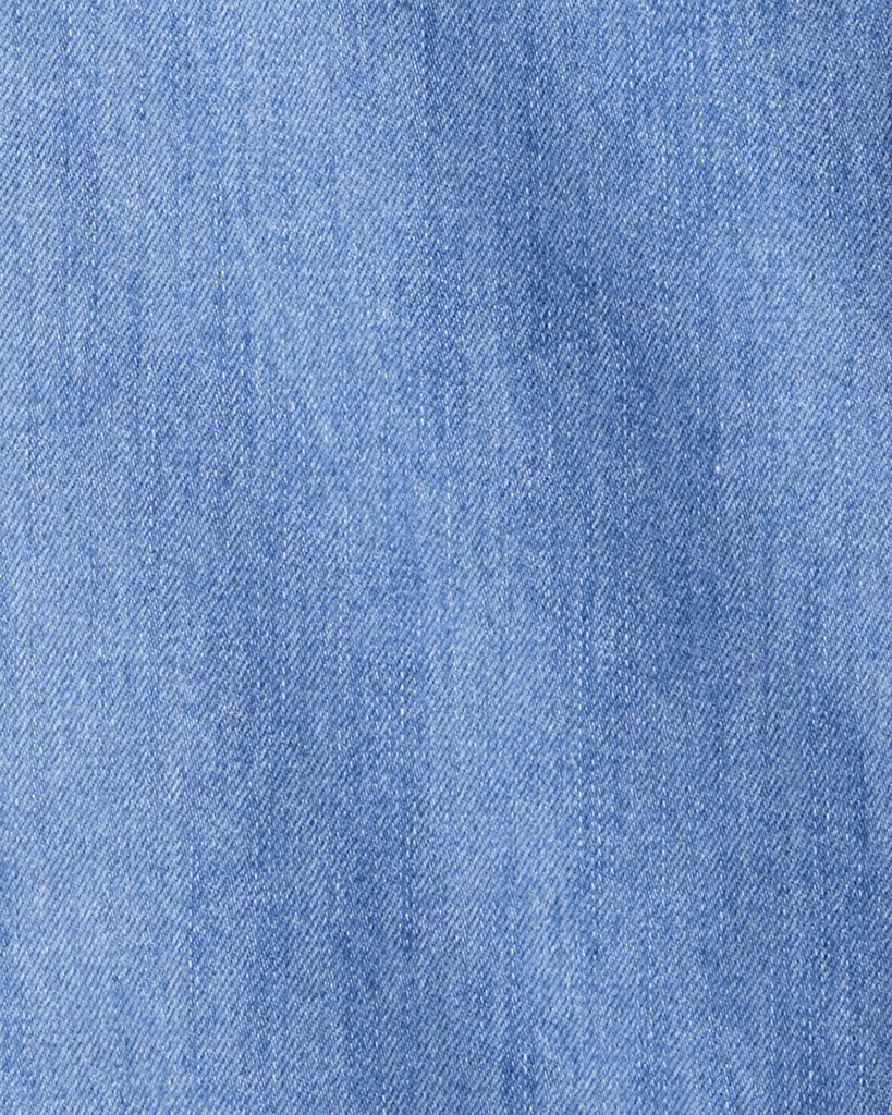 slide 3 of 5, Littleplanet Kid Organic Cotton Chambray Cargo Pants Blue Ozone Wash 7, 1 ct