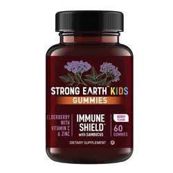 YumVs Strong Earth Kids Immune Shield Gummies - Berry