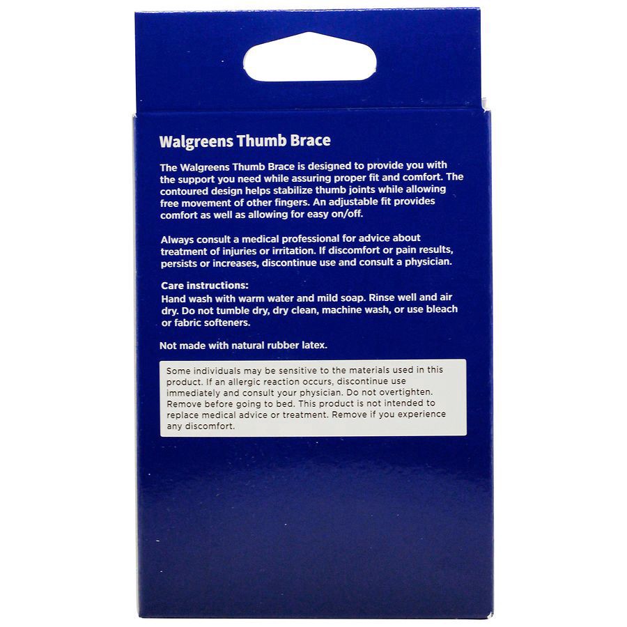 slide 4 of 4, Walgreens Thumb Brace, 1 ct