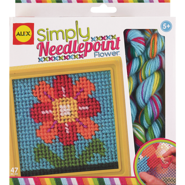 slide 1 of 1, Alex Smply Needlepoint Asst., 1 ct