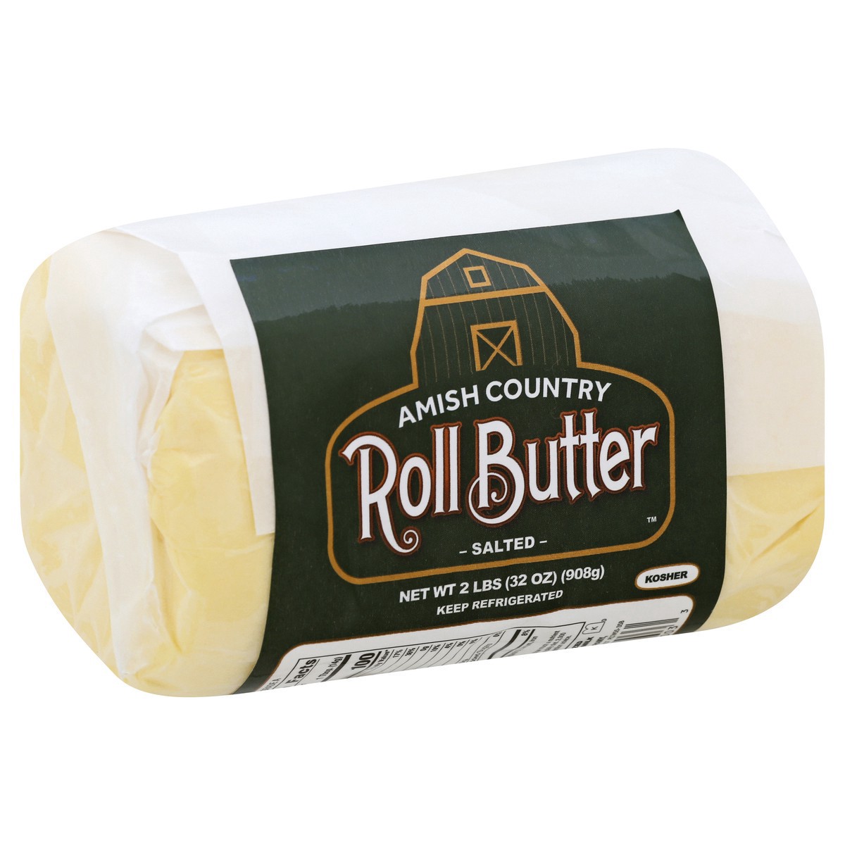 slide 9 of 9, Amish Country Salted Roll Butter, 32 oz